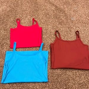 Basic colorful tank tops!